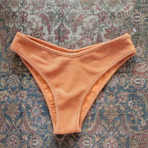 Free People x Montce Terra Sparkle Lulu Bikini Bottom Size S NWOT - Picture 2 of 11